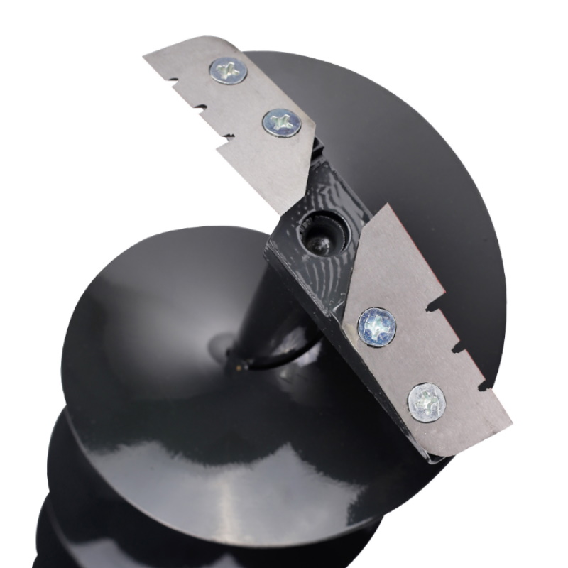 Шнек двухзаходный PATRIOT D 150i для льда к бензобуру со сменными ножами, диаметр 150мм, длина 1000м