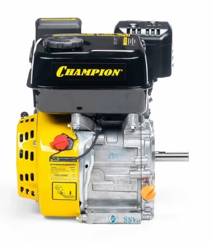Двигатель CHAMPION G210HK, 4-такт.7,0 л.с, V212 см3,3600 об/мин, бак 3,6л, 15,3 кг., ручн. старт