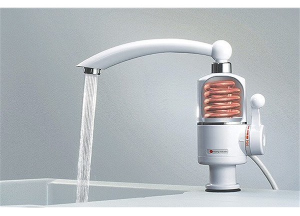 Водонагреватель проточный DELIMANO KDR-4E-3, 3,0 кВт, давл. воды 0,04-0,6 мПа