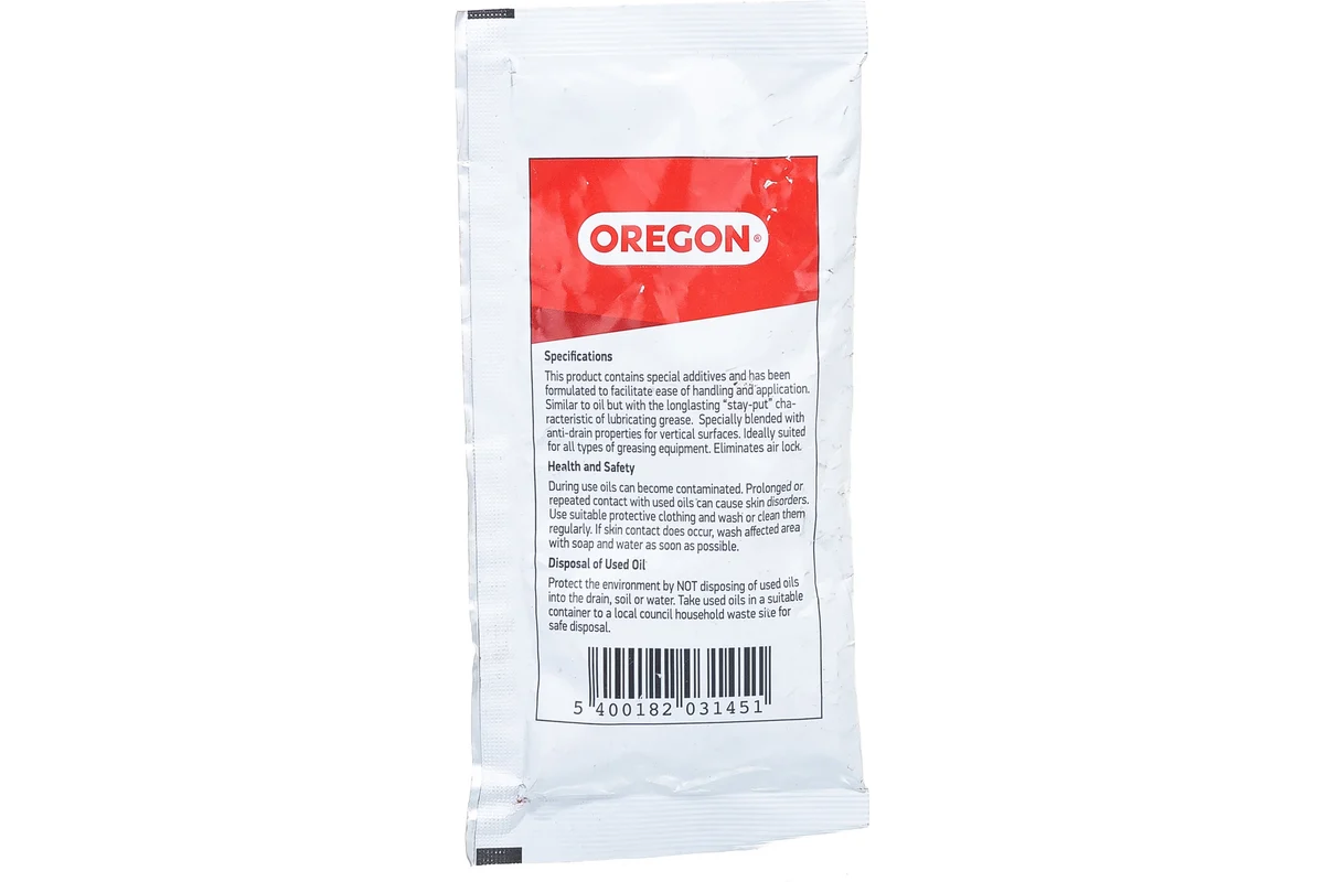Смазка OREGON 50мл для звездочки направляющей шины,