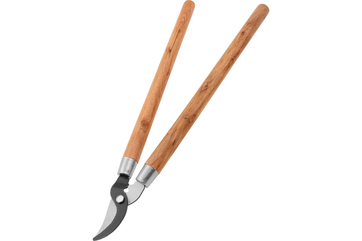 Сучкорез прямого реза, 640 мм, деревянные рукоятки// Palisad