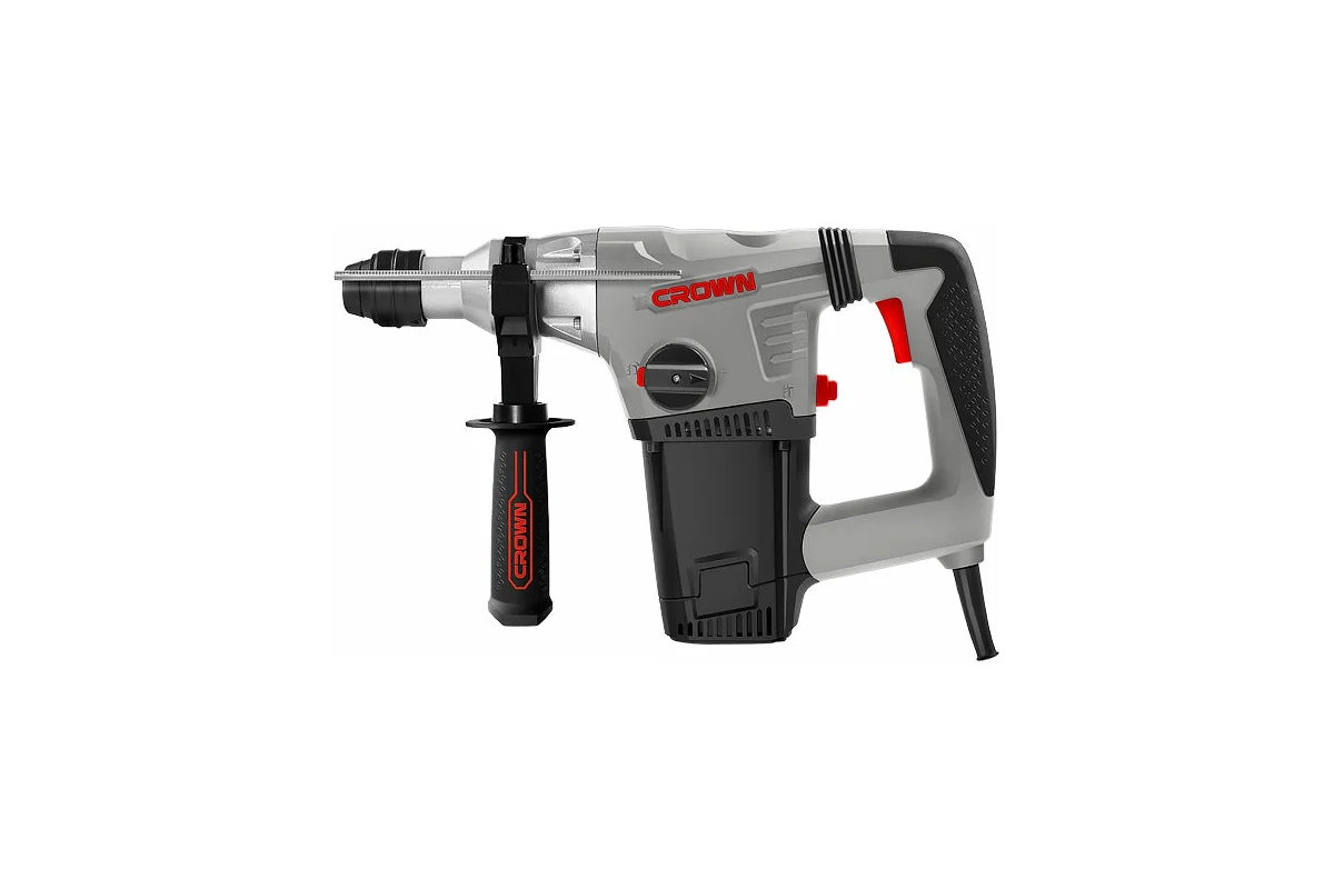 Перфоратор CROWN CT18116 BMC, 1050Вт,SDS+,4.8 Дж удар, 0-750об/мин, 0-2800уд/мин, кейс