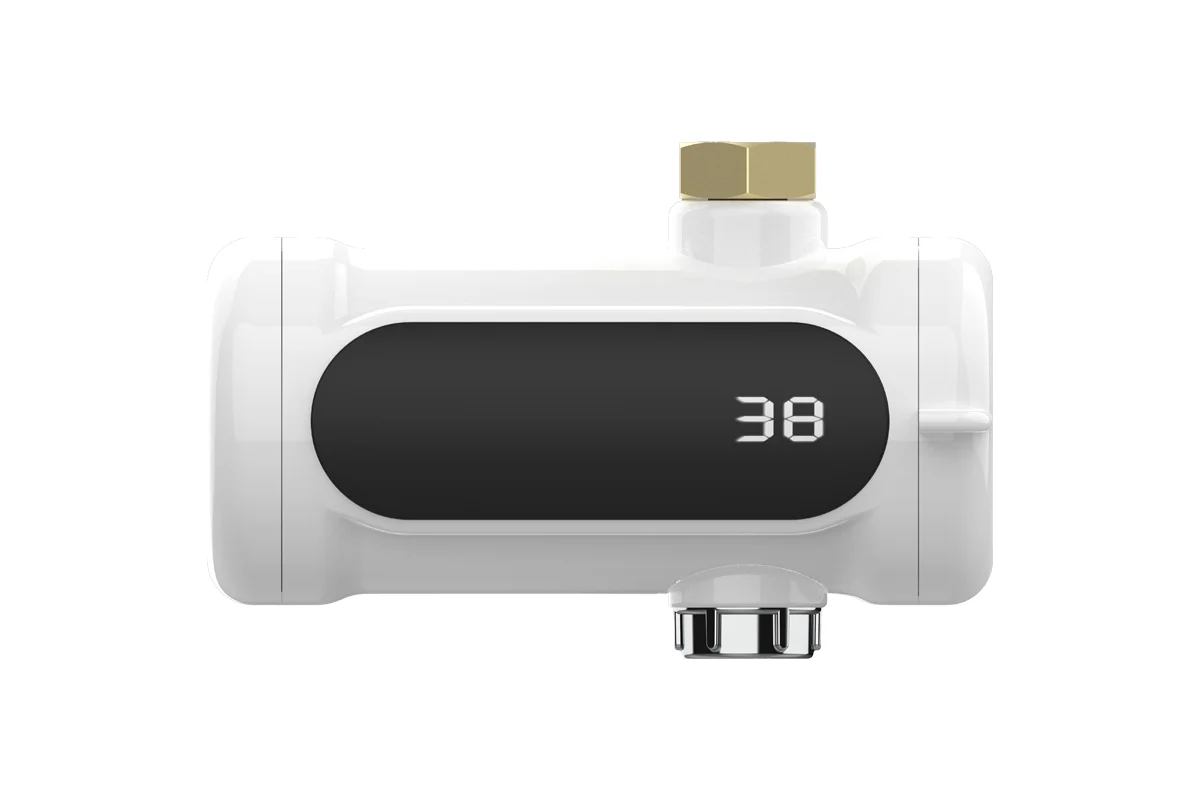 Водонагреватель проточный UNIPUMP BEF-019А, 3,0 кВт, цифр. инд. темп, пластик