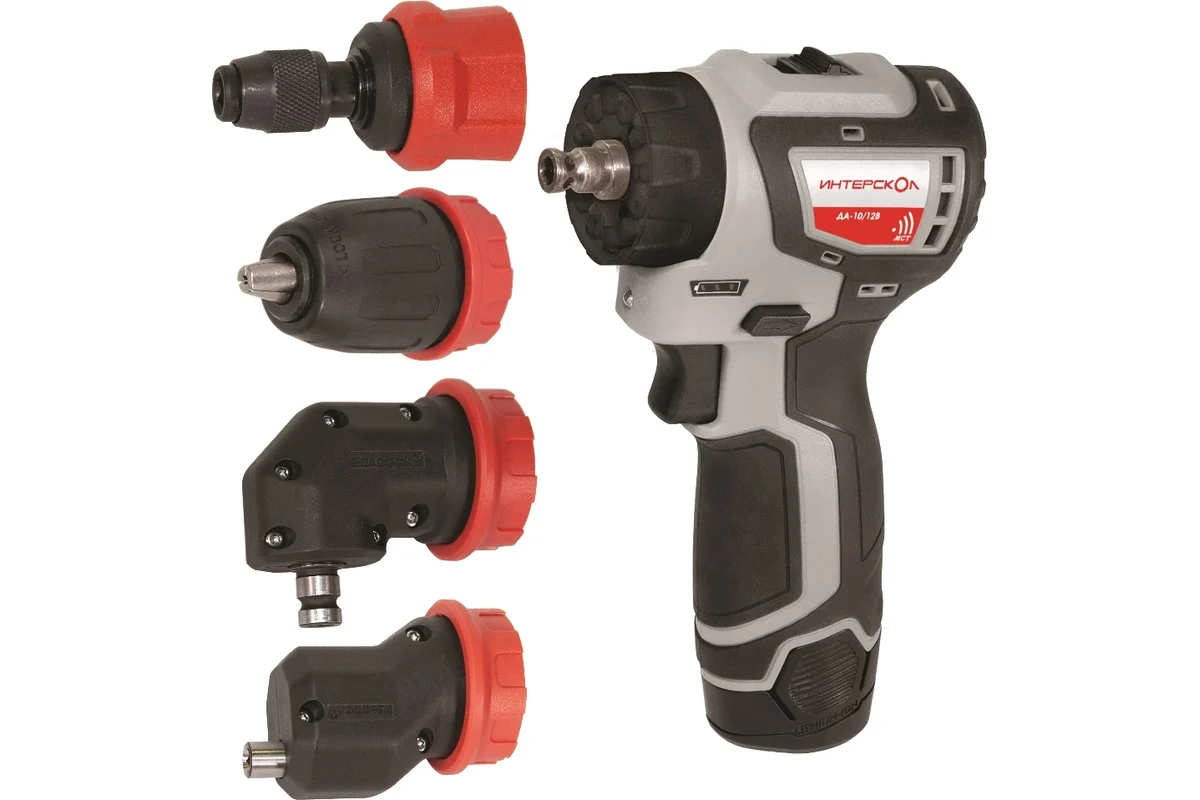 ДА-10/12В 36 КомбиМАКС бесщеточная аккум. дрель-шуруп. (Li-ion, кейс, 2 аккум., 2Ач, 4 насадки), шт