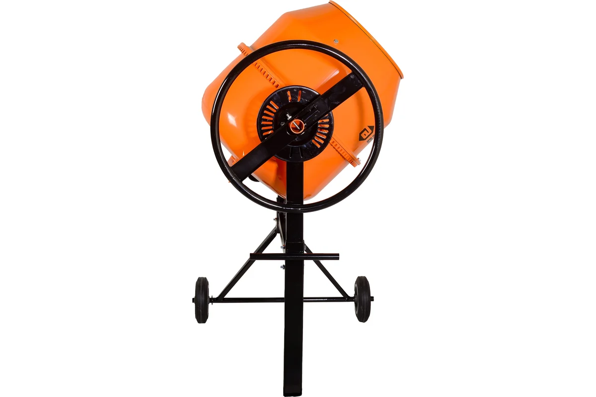 Бетономешалка БМ-130 220В,чугун.венец.,43кг,объём барабана 130л,гот.смеси 90л ВИХРЬ