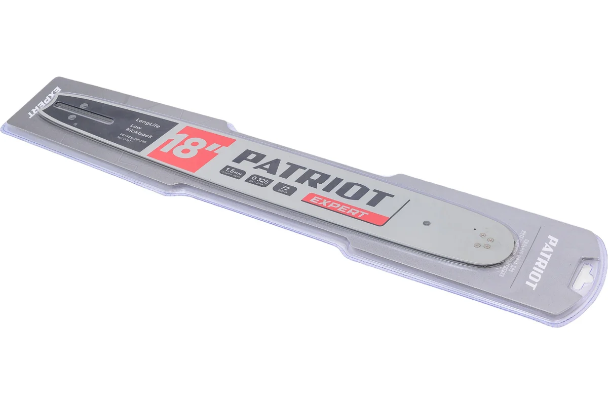 Шина PATRIOT EXPERT PE188SLGK095, 18" 0,325 1,5мм 72 зв.