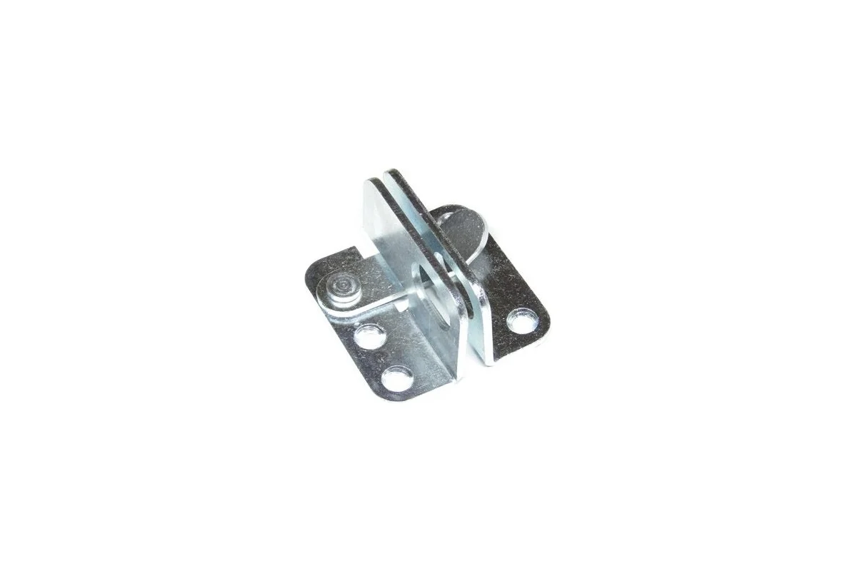 Проушины для замка с фиксатором белый цинк STARFIX