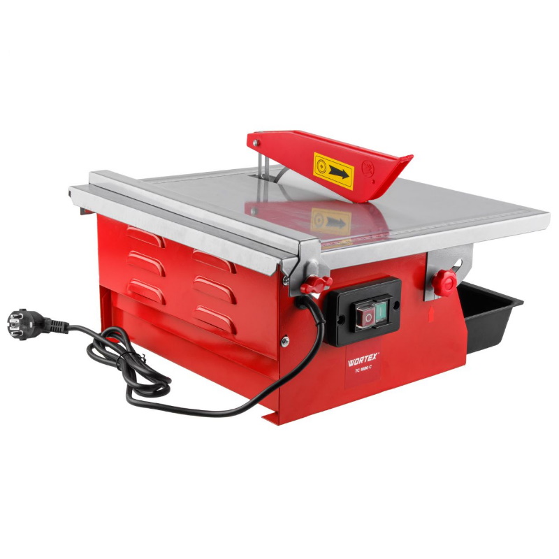 Плиткорез электрический WORTEX TC 1880 C в кор. 600 Вт, 180 мм, 2800 об. мин., глубина до 34 мм