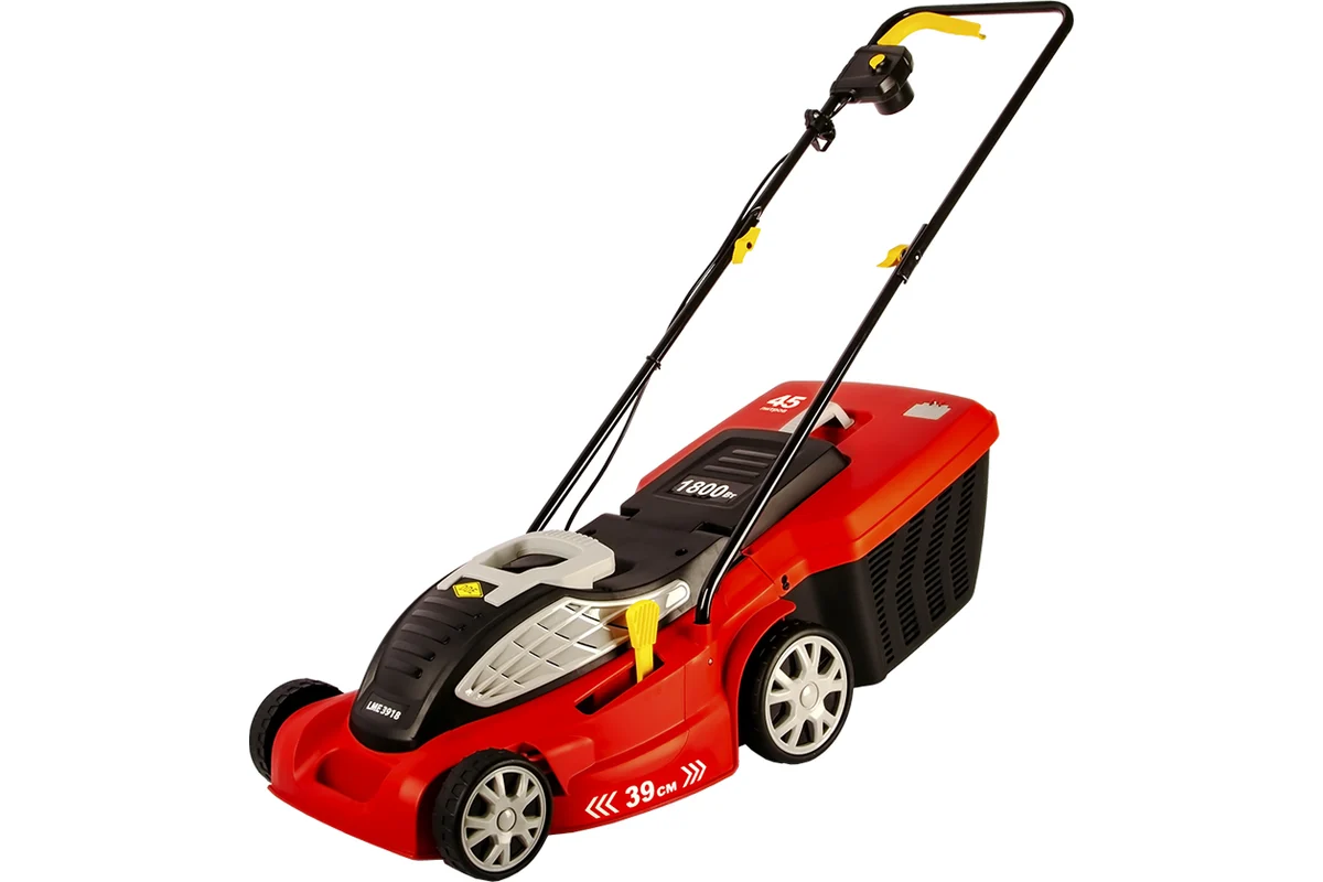 Газонокосилка электрическая DDE LME 3918 1800Вт, травосб.45л