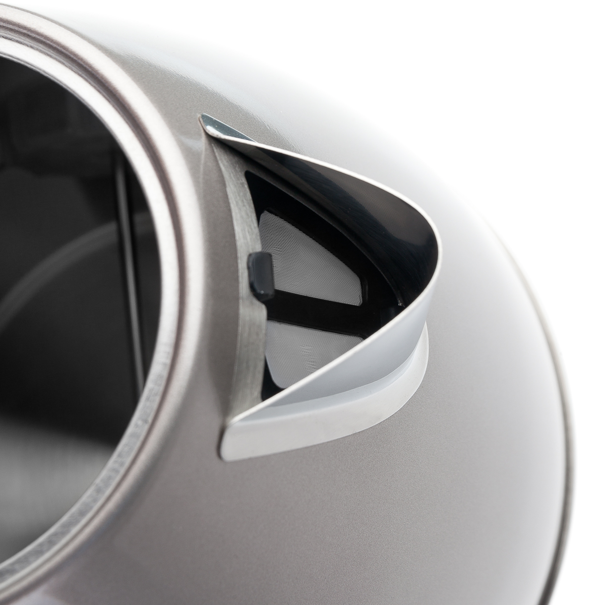 1007BR Чайник электрический  BRAYER, 2200 Вт, 1,7 л, Strix, автоотключ, нержав.сталь, встроен.термом