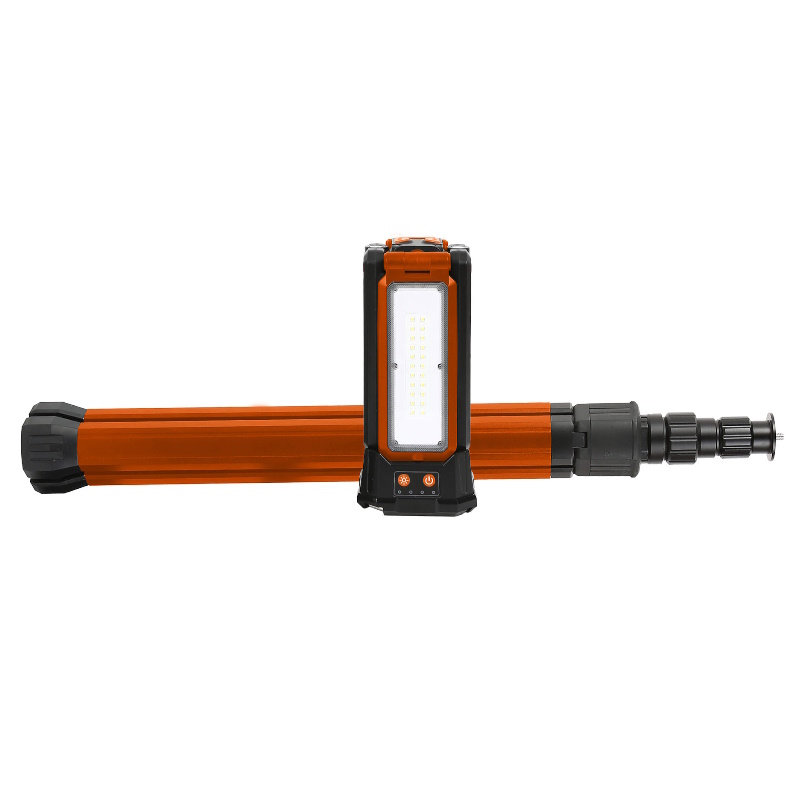 Мачта осветительная аккум. MAXPILER MTWL-03 (700/1500/3000 Лм, АКБ 4Ач, 3 свет.модуля, 2.5-10ч)