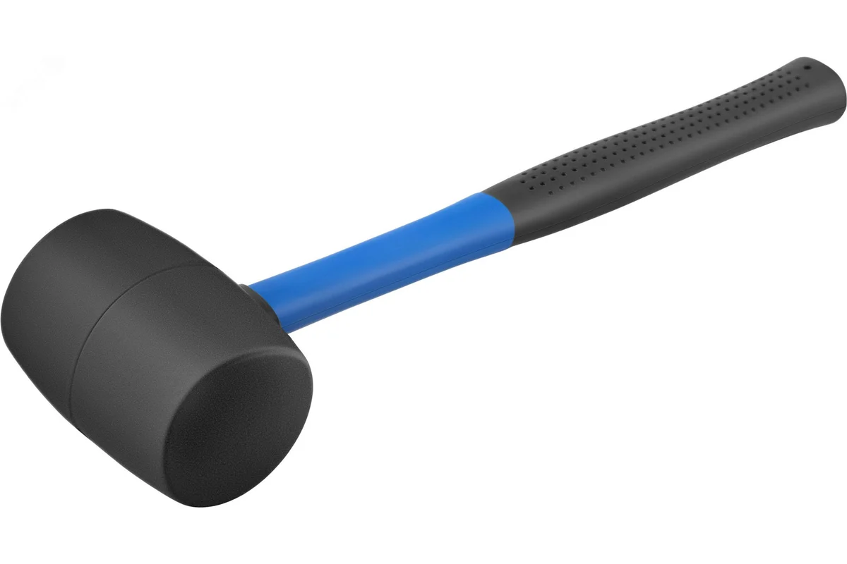Киянка резиновая, стеклопластиковая ручка 450 гр.