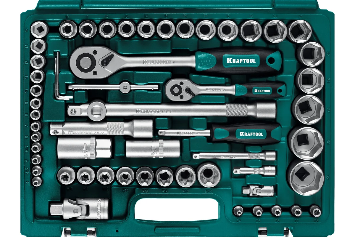 Набор инструмента 108пр. универсальный X-Drive // KRAFTOOL