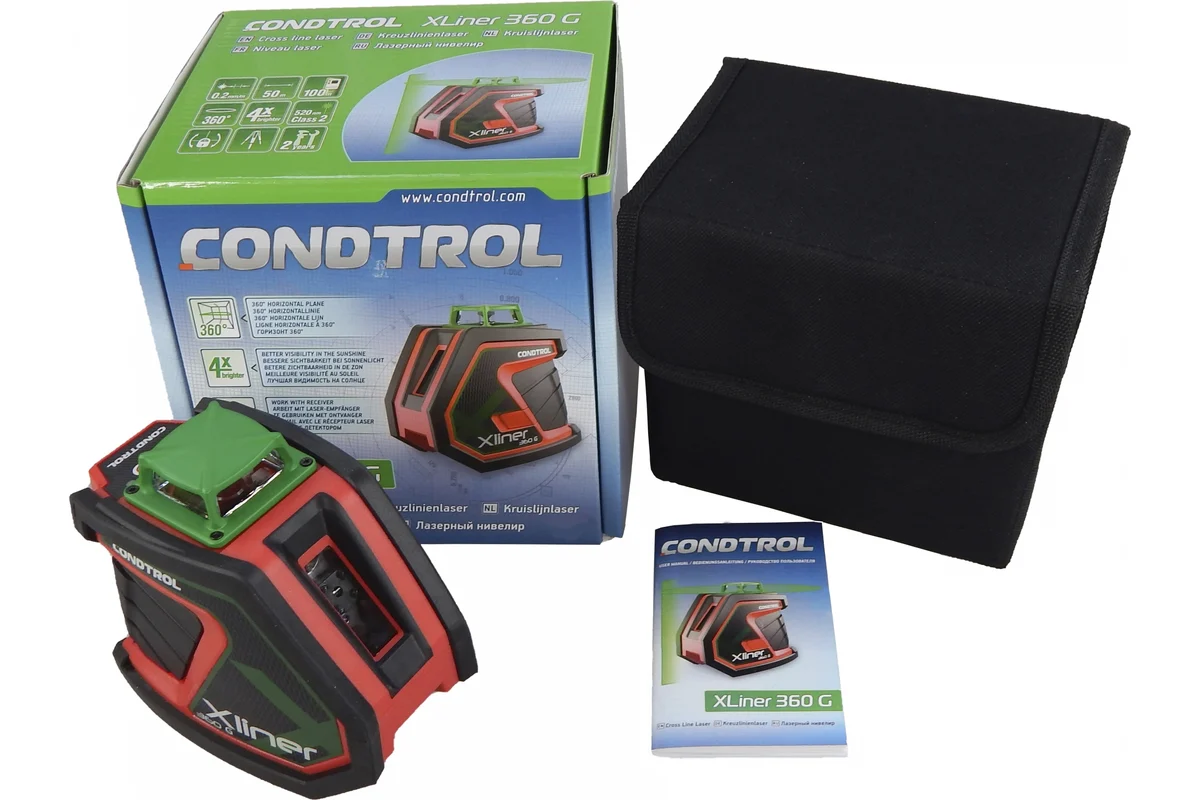 Лазерный нивелир CONDTROL XLiner 360 G