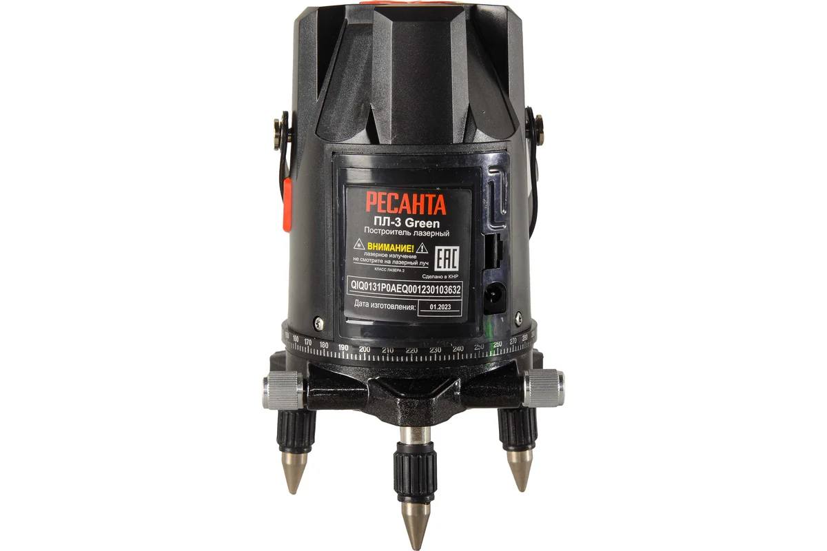 Построитель лазерный ПЛ-3 Green Ресанта