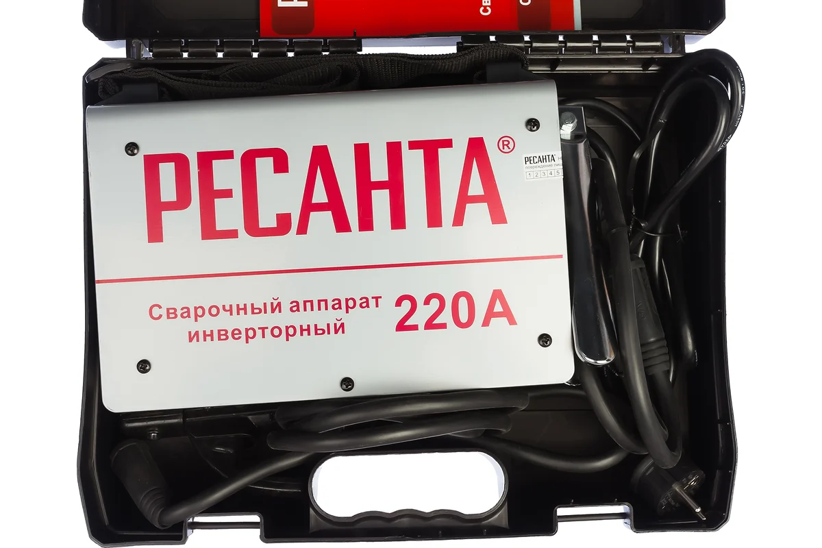 РЕСАНТА Сварочный аппарат инверторный  САИ-220, 220В, в кейсе