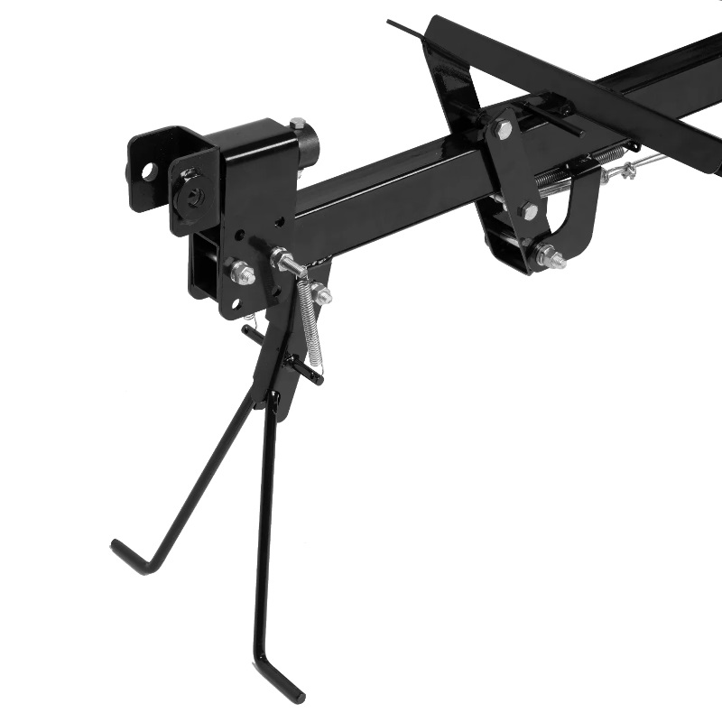 Прицеп для мотоблока TT-500, оцинк., груз. 500 кг, рег. сцепка, колеса 4.00-10, в упаковке// Denzel