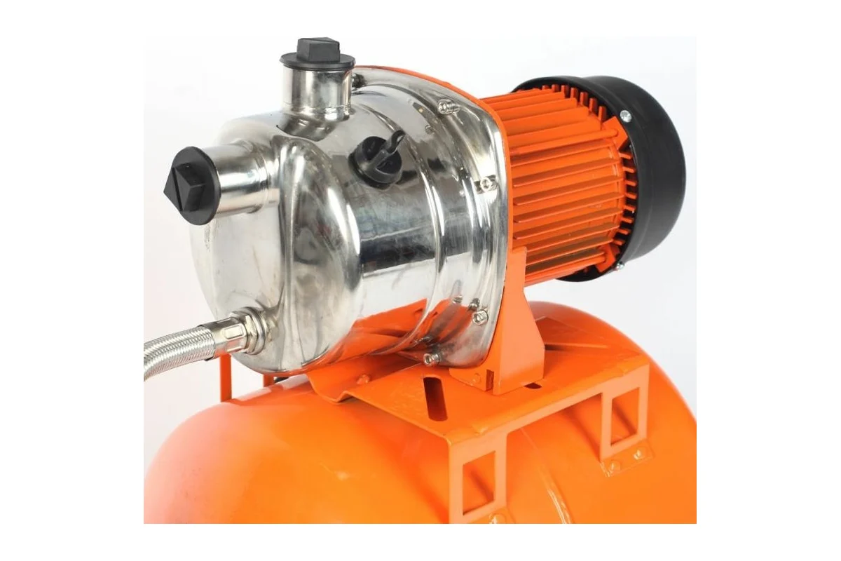 Насосная станция PATRIOT PW 850-24 INOX, насосная часть - нерж. сталь, бак 24 л, 850 Вт, 3000 л/час.