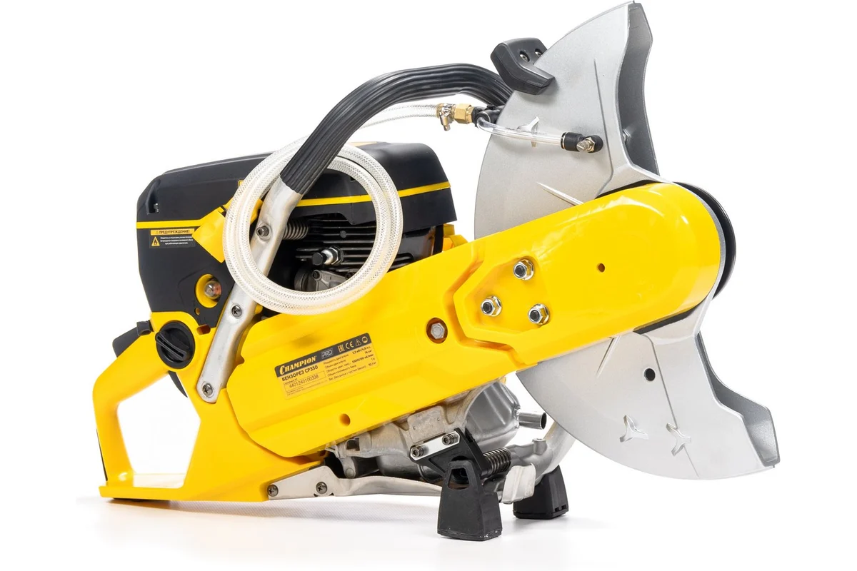 Бензорез CP350 3,5кВт 74см³ 10,1кг без диска D350мм d20/25,4 // CHAMPION 