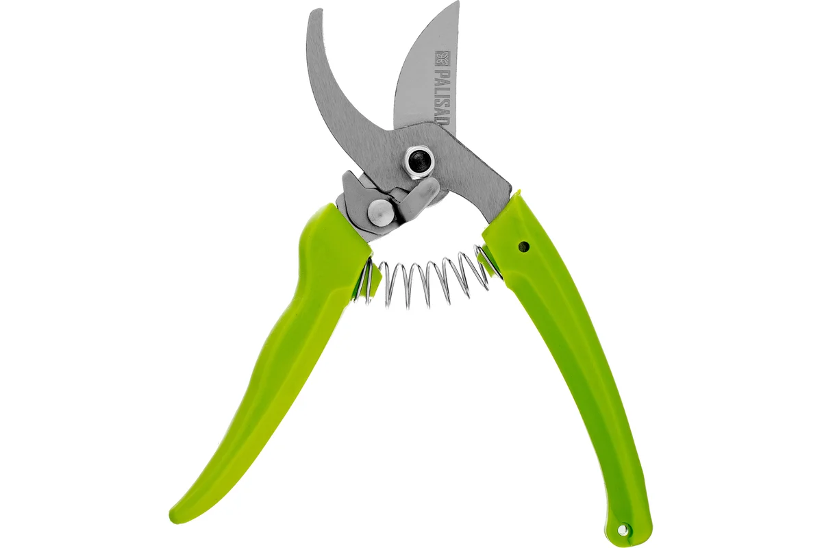 Секатор прямого реза, 185 мм, рукоятки из полипропилена, BASE// Palisad