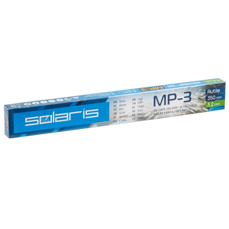 Электроды МР-3 ф 3,2мм уп.1,0 кг SOLARIS