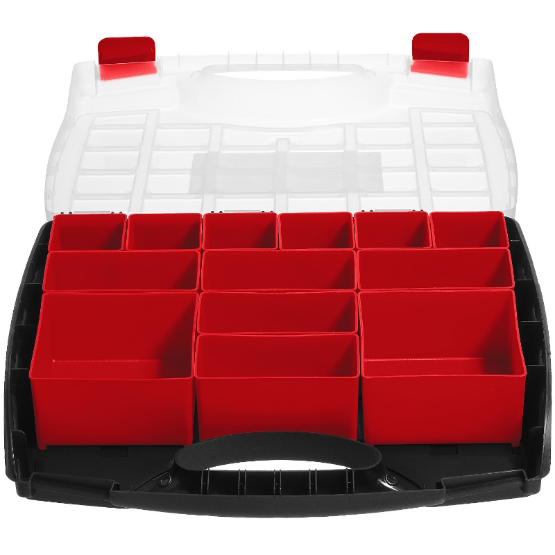 Органайзер со съемными лотками, ЗУБР ВОЛГА-13 325 х 280 х 60 мм