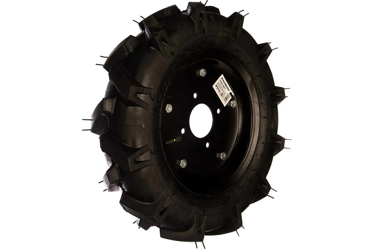 Комплект колес пневм. 4,00-10" Ø 500мм, шир 110мм с диском (пара)  PATRIOT