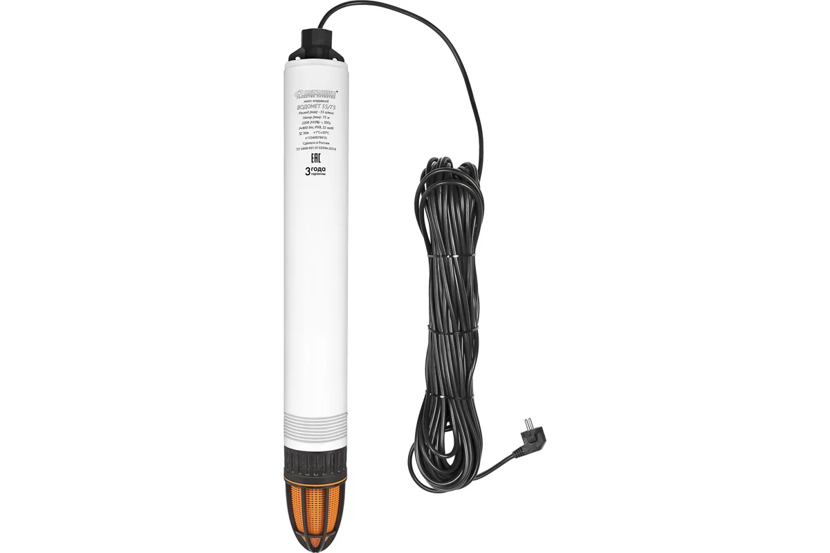 Эл. насос Водомет ПРОФ 55/90 скважинный //Джилекс
