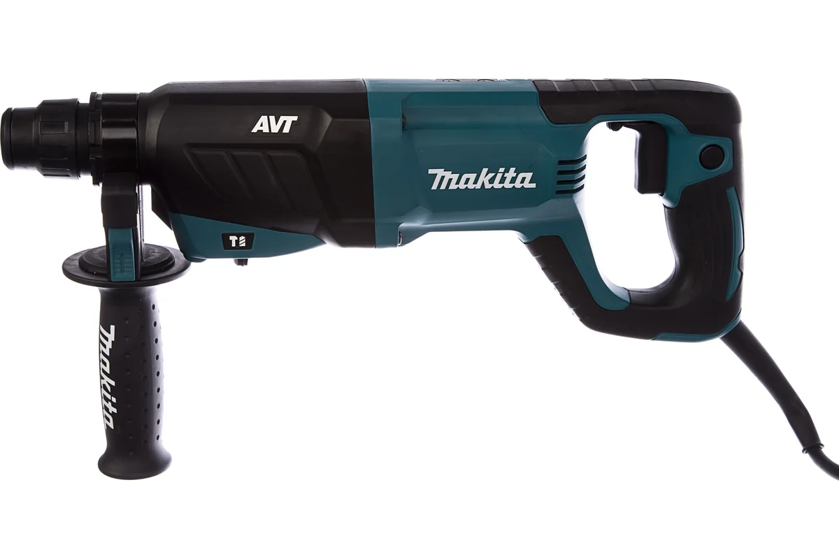 Makita HR2641 Перфоратор,SDS+,800Вт,3реж,2.4Дж,0-4500у\м,3.1кг,чем,АВТ,Д-образ