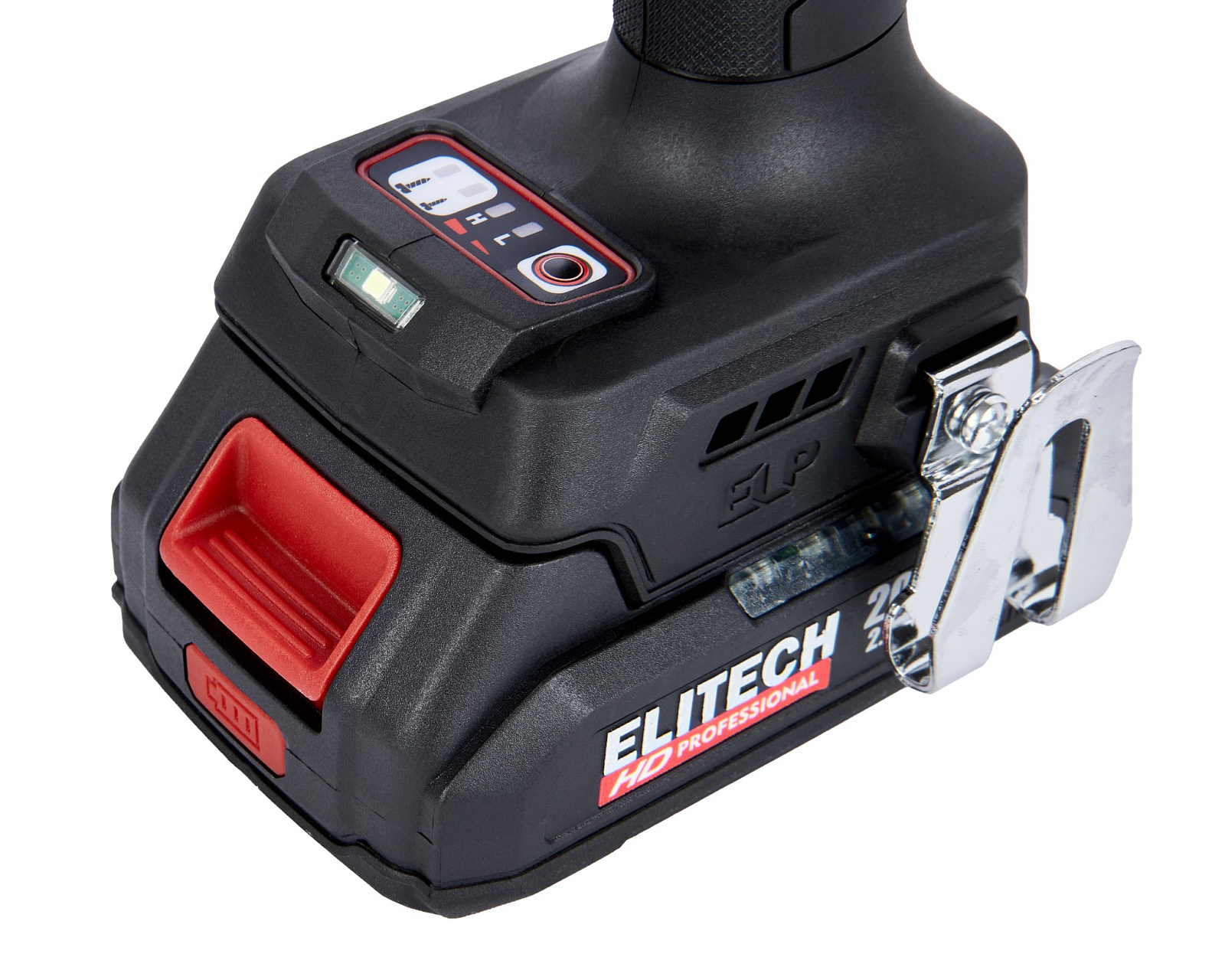 ELITECH CS 2003SL (E2201.055.01) Винтовёрт ак(уд) б\щет,20В,2х2,0Ач,ELP,0-3600уд/мин,260Нм,кв 1\4",