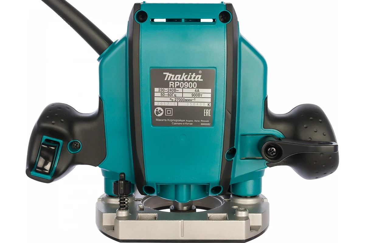 Makita Фрезер RP0900, 900Вт, цанга 6-8мм, 27000об/мин