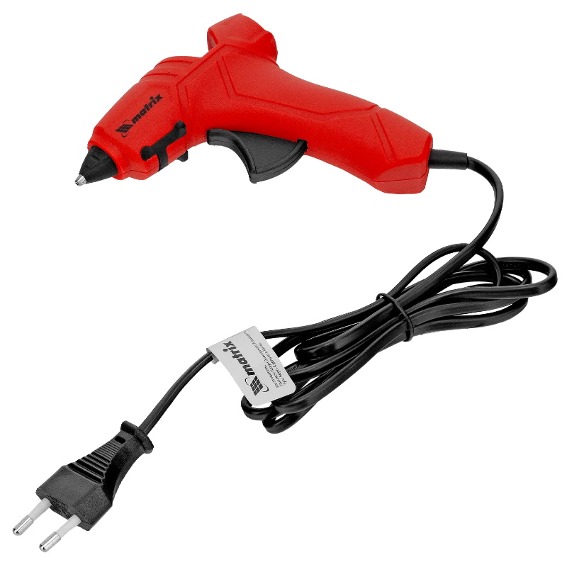 Клеевой пистолет, 7 мм, 15 (60) Вт, 8 г/мин// Matrix