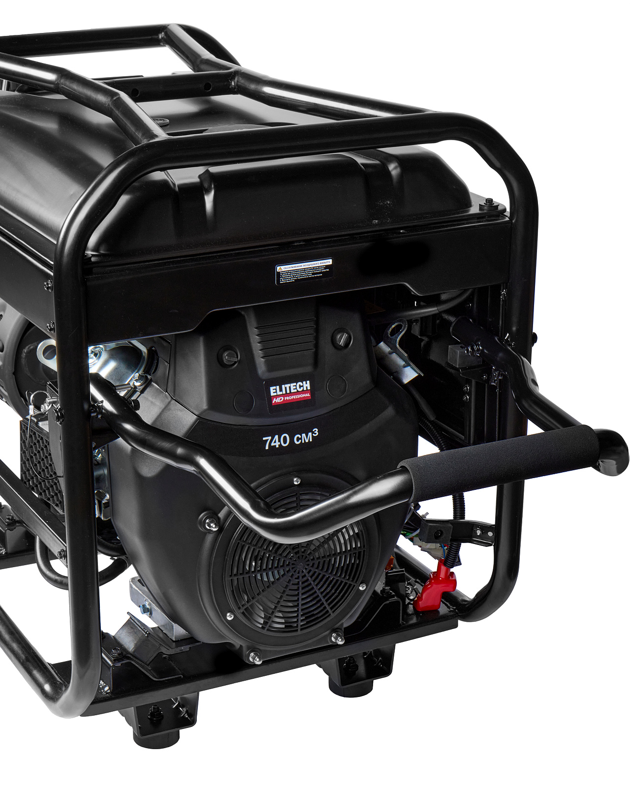 ELITECH GES 15500ЕAW Генератор бен,4-т,мак12/ном11кВт,230В,12В,2роз230В-16А,1роз230В-32А,т/б-40л,178