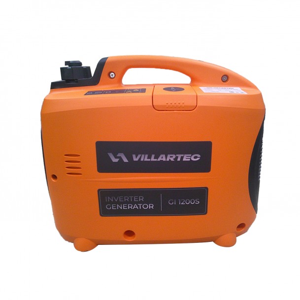 Генератор бензиновый инверторный VILLARTEC GI1200S, 1,1 кВт,220В,2,5л,ручн.старт,13кг