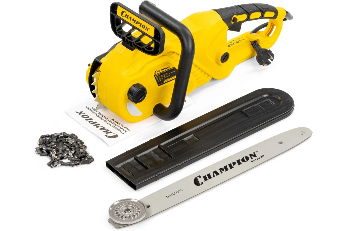 Электропила CHAMPION 620-16" 3/8-1,3-56 (2кВт 4,5кг)
