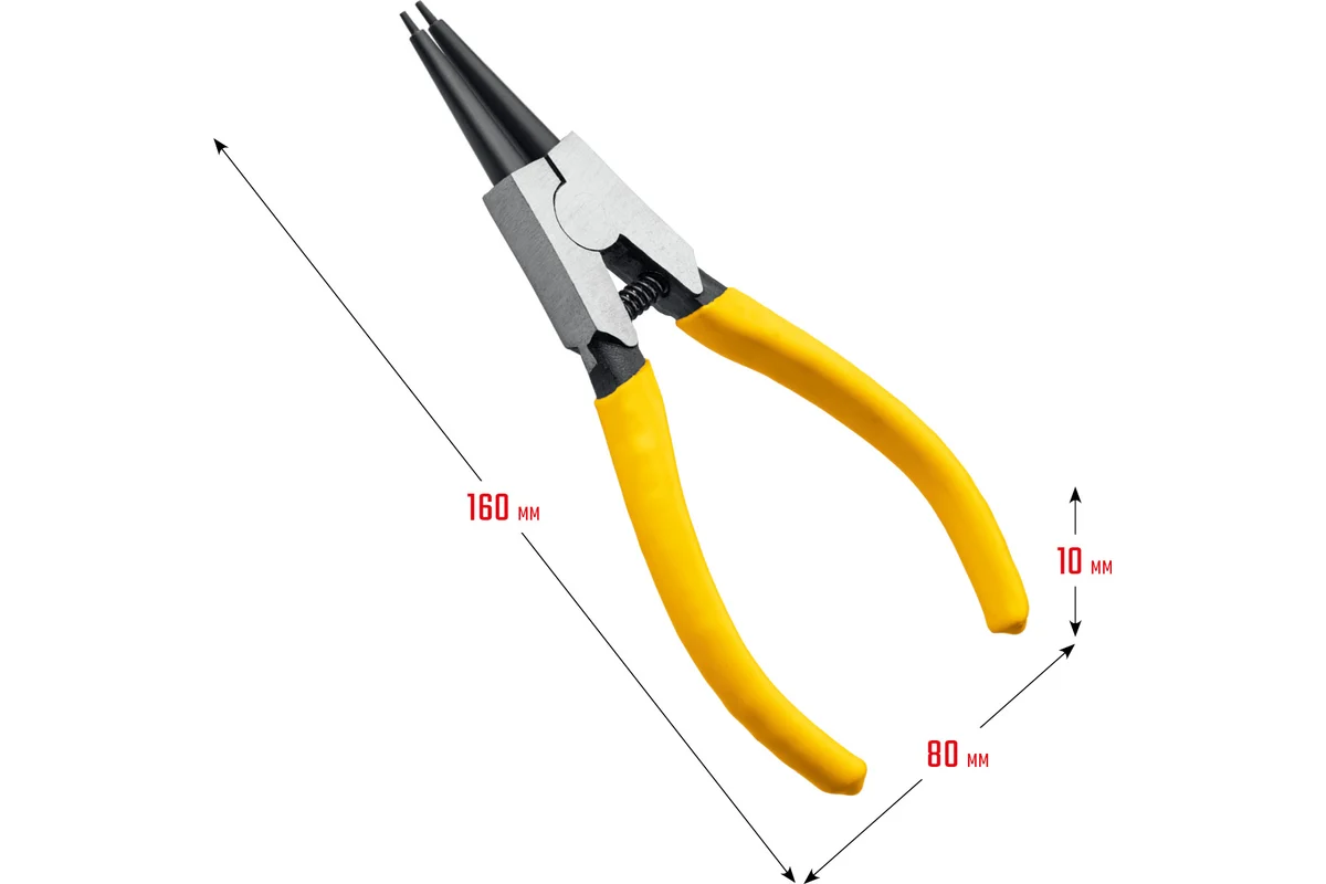 Набор съёмников для стопорных колец,  4шт 160мм STAYER Hercules-4 //STAYER