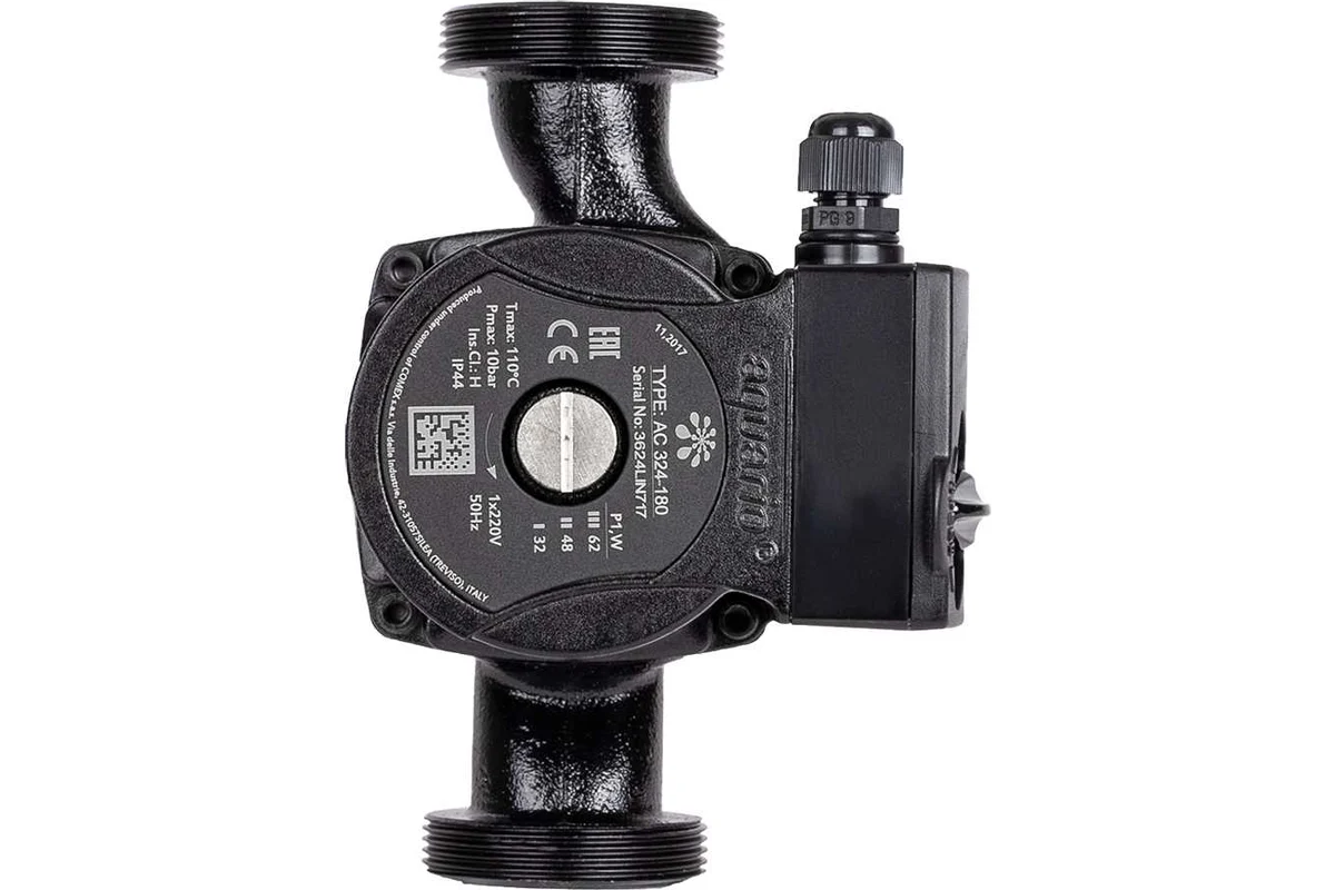 Насос циркуляц.  AС324-180", 65Вт, выс. под. 4м, 40л/мин. (5324) //AQUARIO