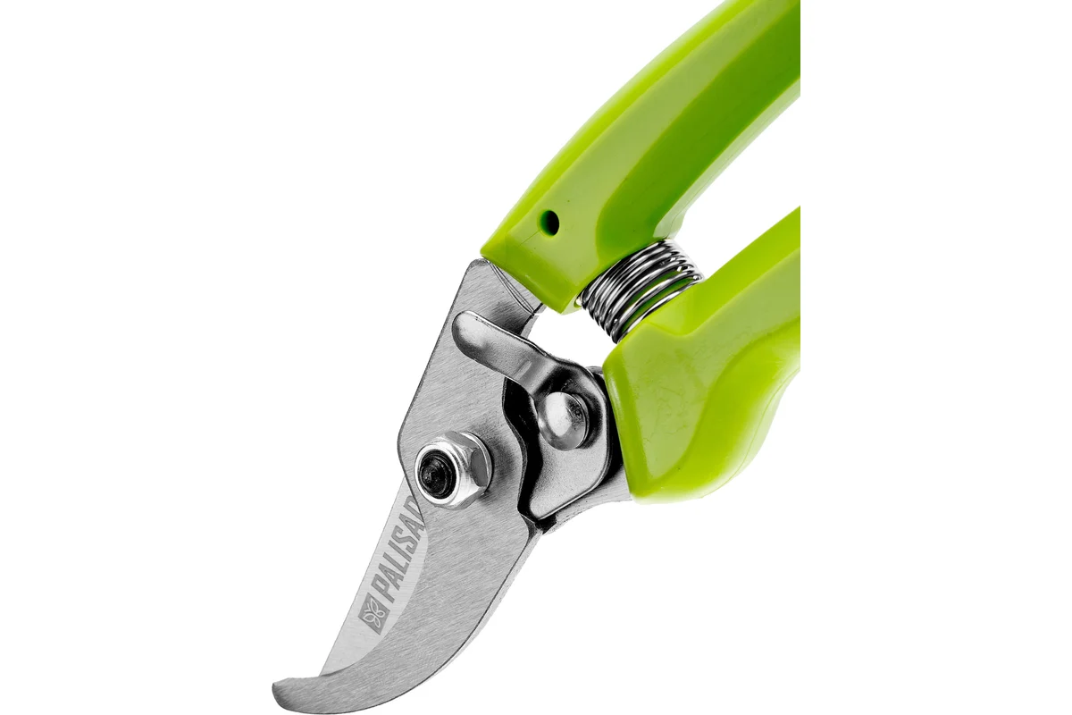 Секатор прямого реза, 185 мм, рукоятки из полипропилена, BASE// Palisad