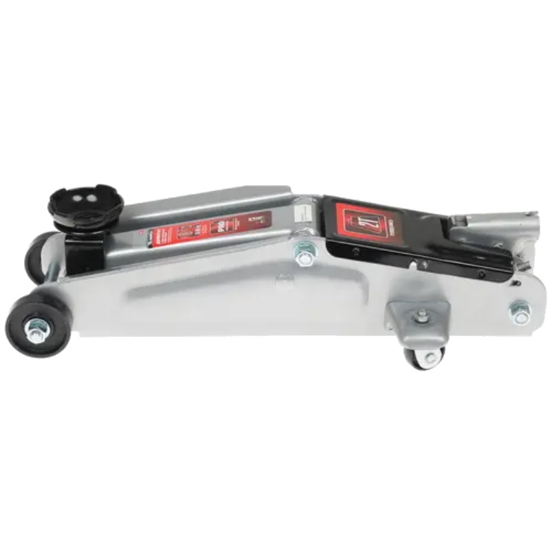 Домкрат гидравлический подкатной, 2 т, h подъема 135–385 мм, в пласт. кейсе// Matrix