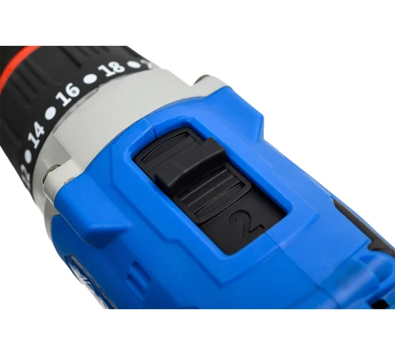 Аккум. дрель-шуруповерт BULL SR 1802 в чем. БЕСЩЕТ., 18 В, 80 Н*м, 2*4 А*ч акб, БЗП(мет.) 13 мм 