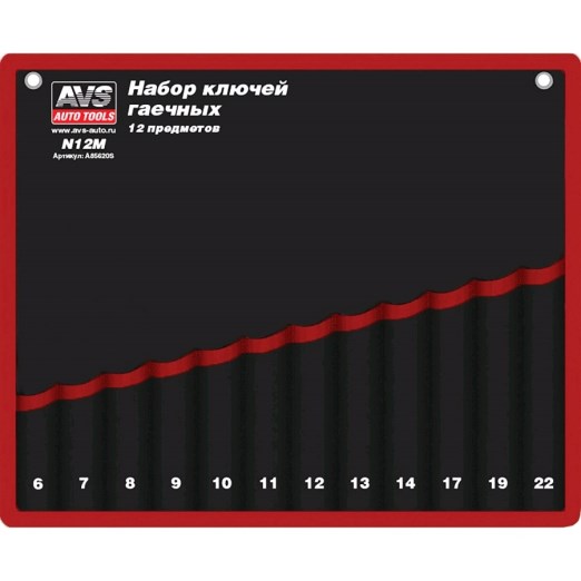 Сумка для гаечных ключей 12 карманов AVS N12M.
