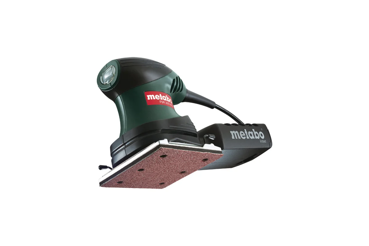 Metabo Плоскошлиф. машина FSR 200 Intec,200 Вт,раб.пластина114х102 мм., 26000к/мин