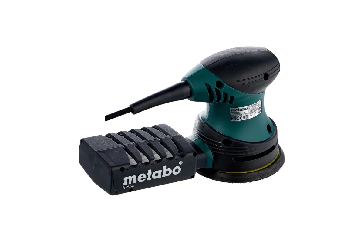 Metabo Эксц.шлифмашина FSX 200 Intec, 240W, 125 мм, 9500 об/мин, кол. 2,7 мм