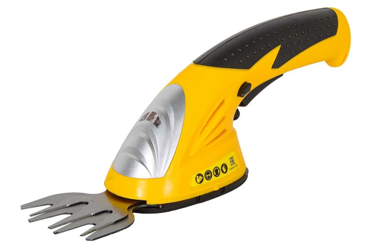 Аккумуляторный электрический триммер-кусторез HUTER GET-7,2H 1100об/мин ф8мм телеск. штанга.