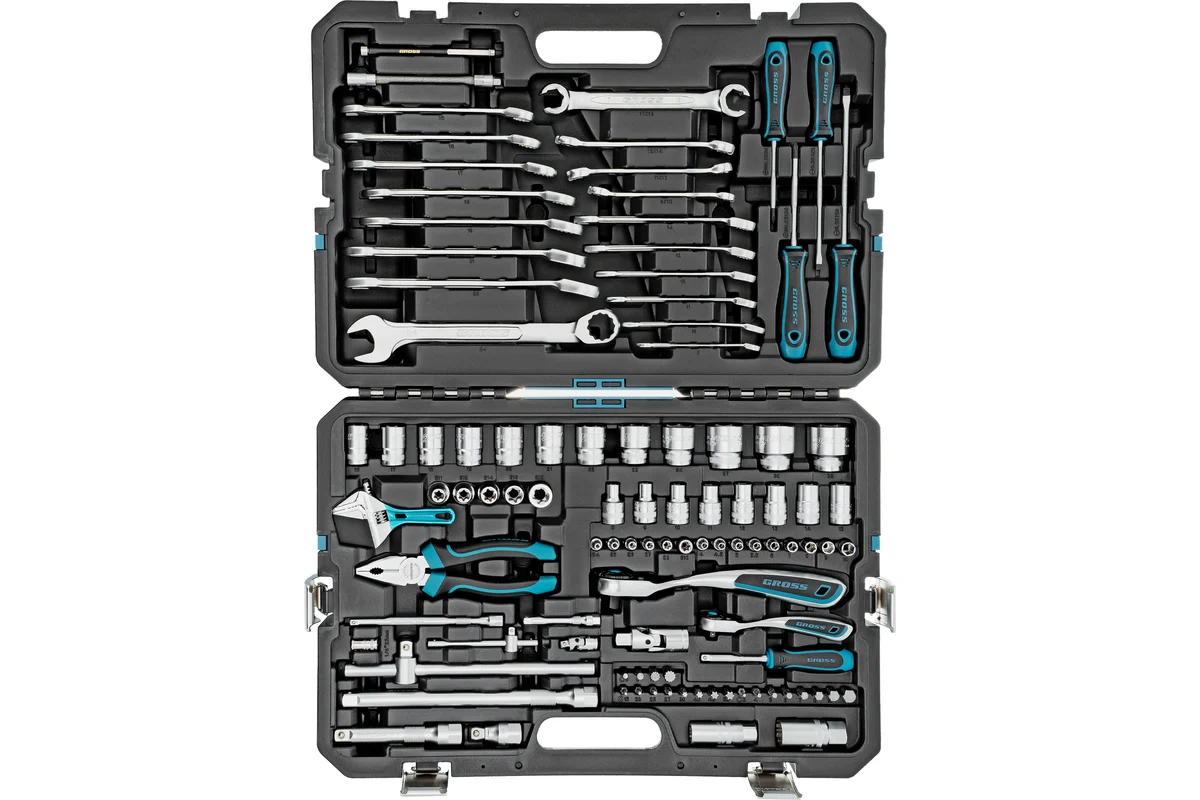 Набор инструмента 101пр.,  120z.1/2" 1/4" CrV //GROSS