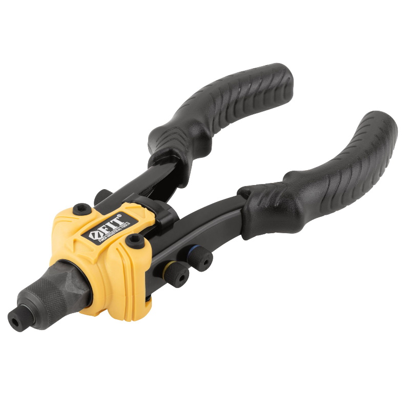 Заклепочник двуручный компактный, Профи, 2,4/3,2/4,0/4,8/6,4 мм (250 мм) //FIT 