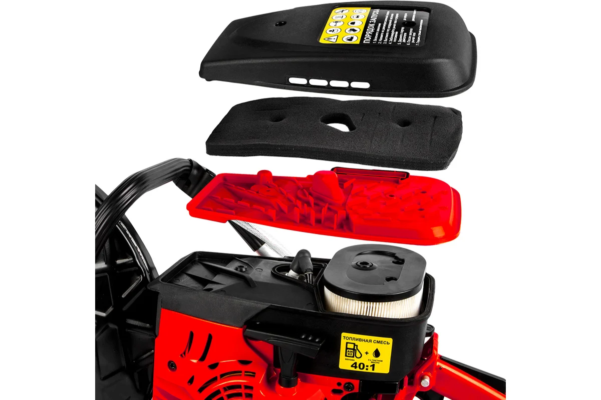 Резчик бензиновый ручной DDE GS 400-16" (94 см3, диск 400 мм / 16")							