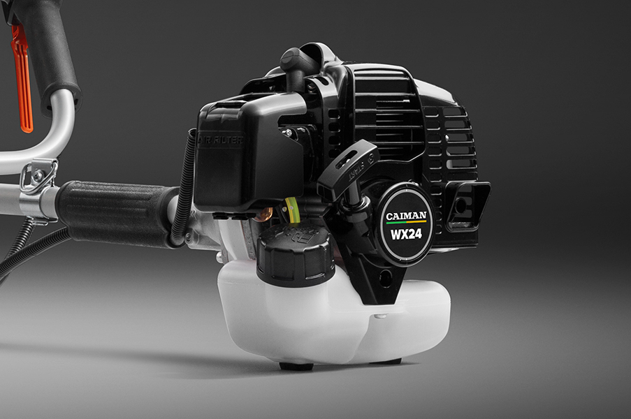 Бензокоса CAIMAN WX24, леска + диск, 4,7 кг