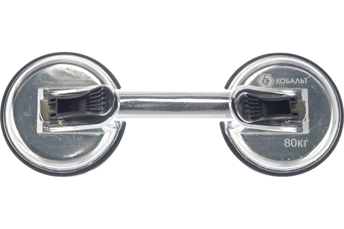 Стеклодомкрат КОБАЛЬТ двойной алюминиевый, 80 кг, коробка