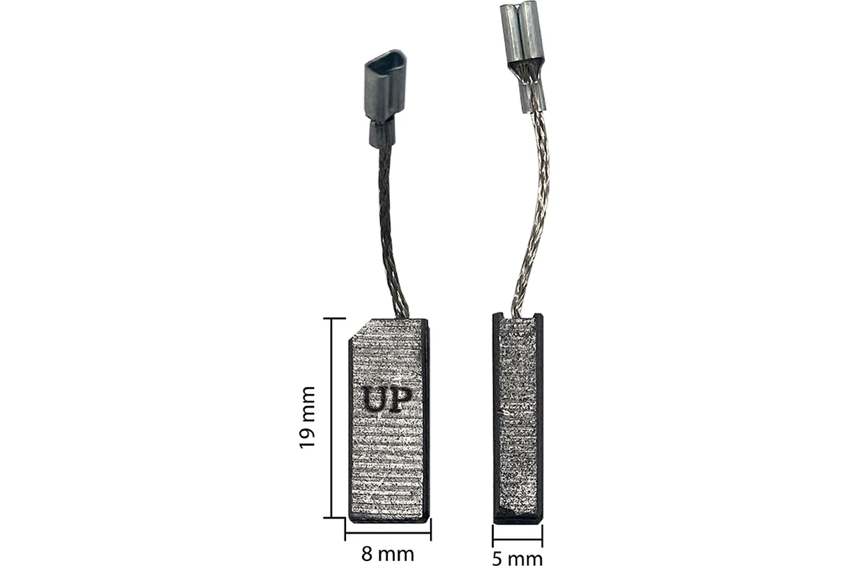 Щетка графитовая UNITED PARTS 5х8х19мм для BOSCH GBH2-24DSR,GBH2-24DFR (аналог 1617014134)							
